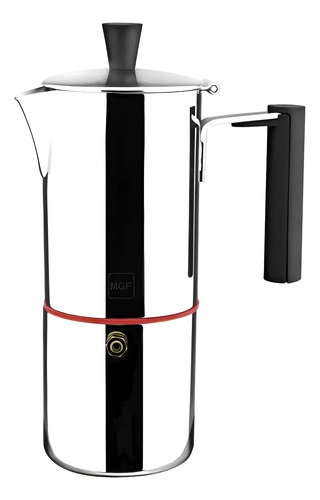 CAFETERA NOVA CAPRI INOXIDABLE MAGEFESA 6TZAS PLATEADA - 1