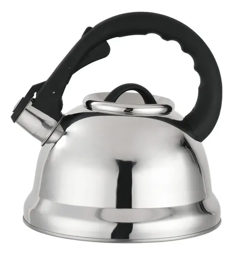 TETERA ACERO INOXIDABLE VITTA 3L SILBADORA PLATEADA ENCAPSULADA - 4