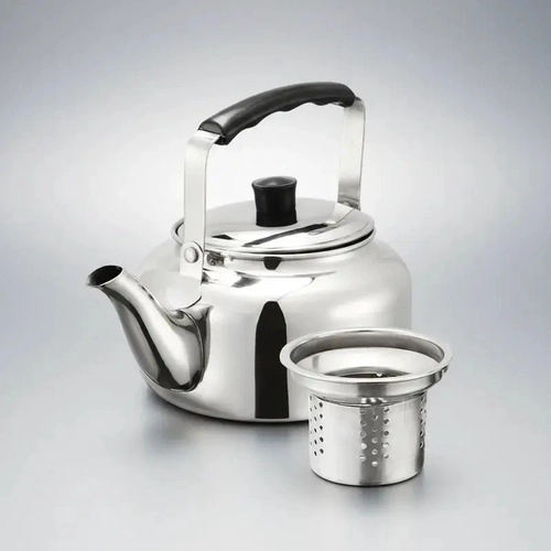 TETERA SILBADORA ACERO INOXIDABLE VITTA DUO 3 LITROS Y 900 ML CON INFUSOR - 4