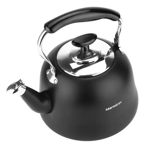 TETERA SARA BLACK ACERO INOXIDABLE MARMICOC 3 LITROS COLOR NEGRO - 1