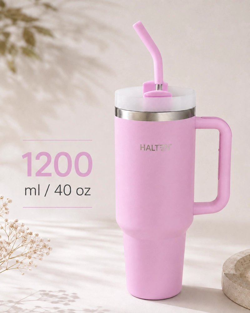 TERMO 1.2 L HALTEN GRANDE ACERO INOXIDABLE VIOLETA - 6