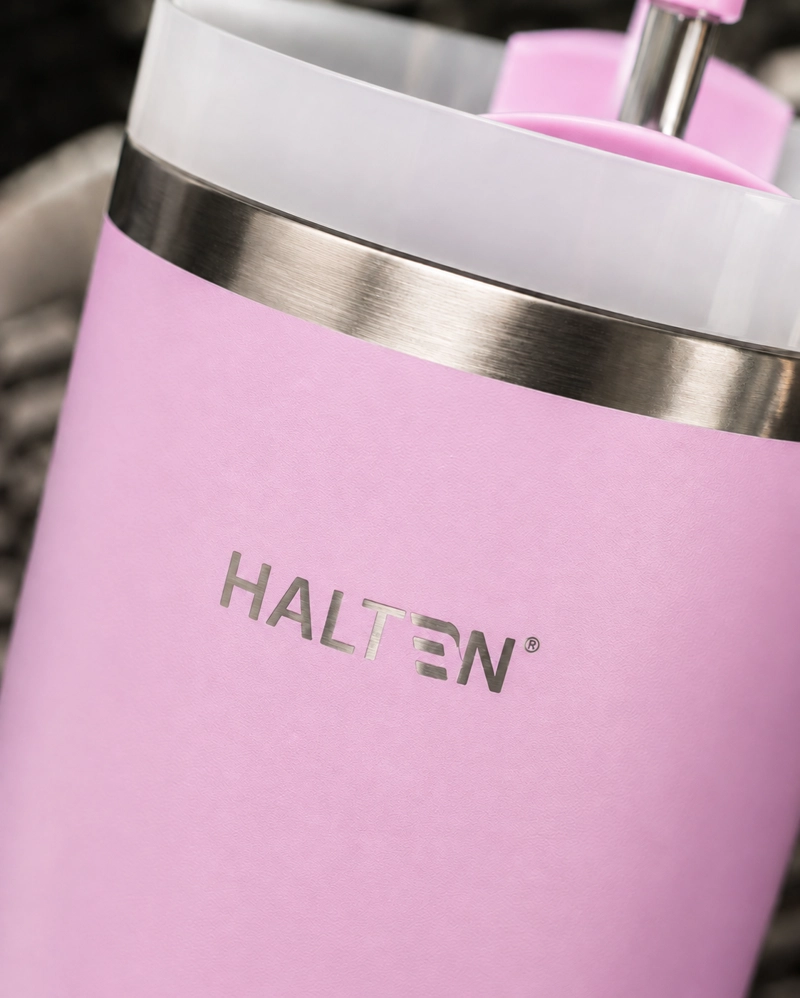 TERMO 1.2 L HALTEN GRANDE ACERO INOXIDABLE VIOLETA - 7