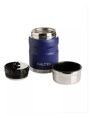 TERMO DE COMIDA ACERO INOX 750 ML HALTEN VERDE CLARO - 3