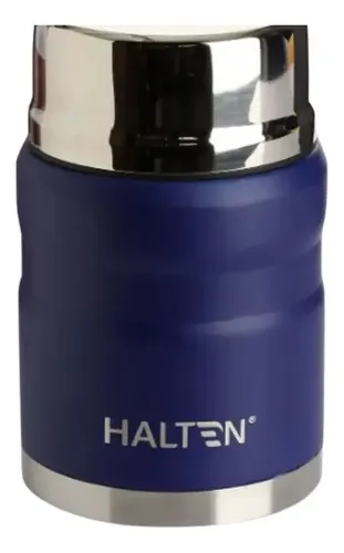 TERMO DE COMIDA ACERO INOX 750 ML HALTEN VERDE CLARO - 4