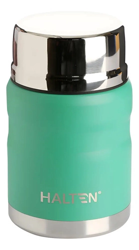 TERMO PARA COMIDA ACERO INOXIDABLE HALTEN OUTDOOR 750 ML VERDE - 2