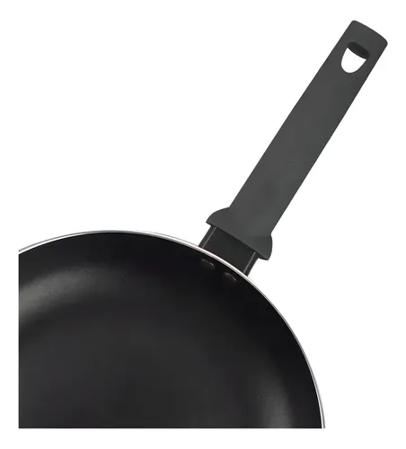 BATERIA DE COCINA ANTIADHERENTE MARMICOC SPRING 7 PIEZAS ALUMINIO NEGRO - 3