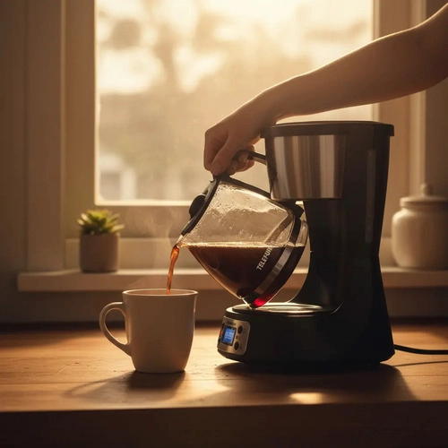 CAFETERA ELE CTRICA 1.5 L DIGITAL TELEFUNKEN VENEZIA NEGRO - 4