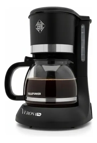 CAFETERA ELECTRICA TELEFUNKEN VERONA PLUS NEGRA 1.2 L - 10