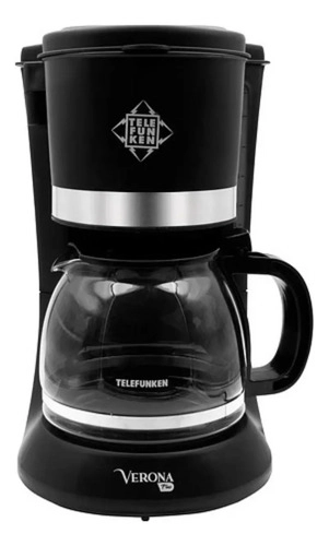 CAFETERA ELECTRICA TELEFUNKEN VERONA PLUS NEGRA 1.2 L - 4