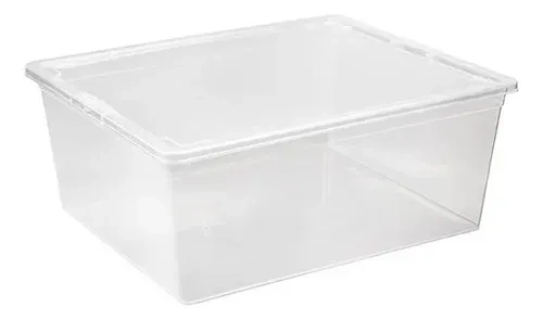 CAJA ORGANIZADORA TRANSPARENTE 19 LITROS REYPLAST MODUBOX - 4