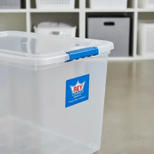 CAJA ORGANIZADORA ALMACENAMIENTO 50 LITROS MODELO SUPREMA MARCA REYPLAST - 2