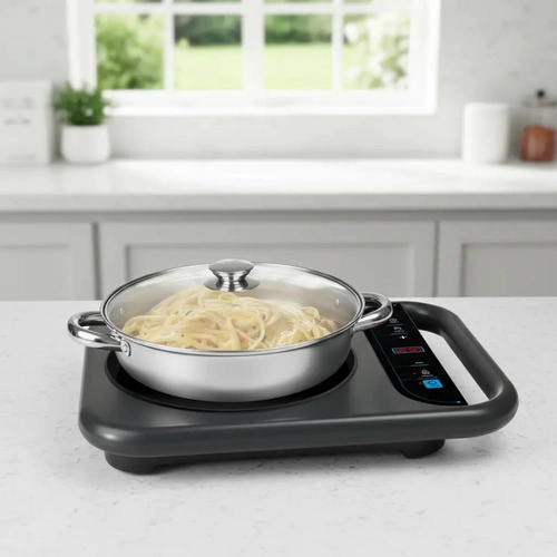 COCINILLA ELE CTRICA DE INDUCCION 1 HORNILLA TACTIL BLAUPUNKT BP-AI11900 GRIS - 1