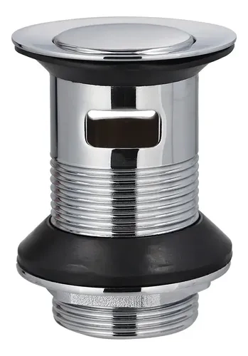 DESAGÜE LAVAMANOS CROMADO GIRATORIO STRETTO MODELO MONEDA 1 1/4 - 3
