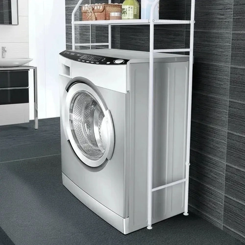 ESTANTE REPISA ORGANIZADOR DE BAÑO METAL BLANCO 3 NIVELES - 4