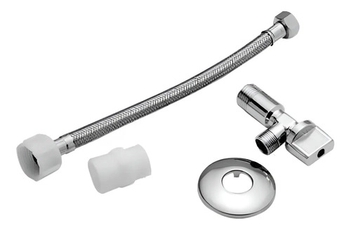 LLAVE ANGULAR FLEXIBLE 35CM STRETTO TECHNOFLEX ACERO INOXIDABLE - 1