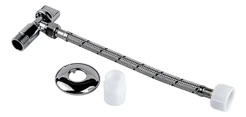 LLAVE ANGULAR FLEXIBLE 35CM STRETTO TECHNOFLEX ACERO INOXIDABLE - 3