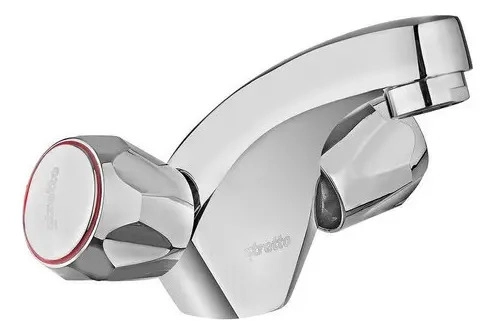 LAVATORIO MONOBLOCK ACABADO CROMO STRETTO MOSSINI GRIFERIA BAÑO - 3