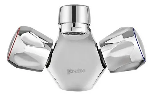 LAVATORIO MONOBLOCK ACABADO CROMO STRETTO MOSSINI GRIFERIA BAÑO - 4