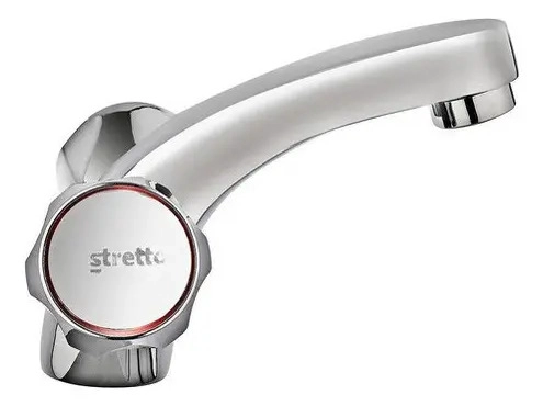 LAVATORIO MONOBLOCK ACABADO CROMO STRETTO MOSSINI GRIFERIA BAÑO - 5