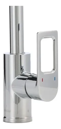 MONOMANDO LAVAPLATOS CROMADO ANZI STRETTO PARA COCINA - 9