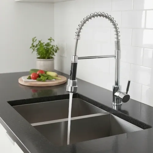 MONOMANDO LAVAPLATOS PROFESIONAL CROMADO PMB BANGOR - 1