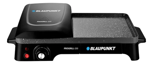 PARRILLERA ELE CTRICA ACERO INOXIDABLE NEGRO BLAUPUNKT PROGRILL-200 220V - 1