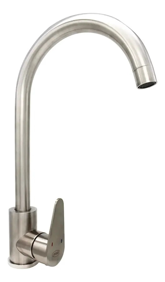 MONOMANDO LLAVE GRIFO DE ACERO INOXIDABLEPARA PARA LAVAPLATOS MODELO VERMONT MARCA PMB - 5