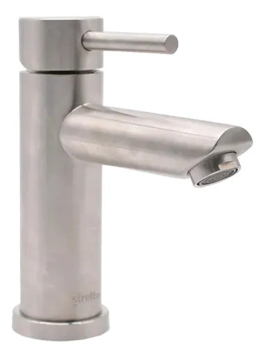 MONOMANDO LLAVE GRIFO DE APERTURA EN FRIO PARA LAVATORIO MODELO FIORENZO MARCA STRETTO - 2