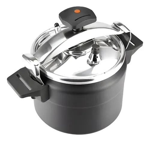 OLLA A PRESION 10 LITROS MODELO ALUMAX MARCA MARMICOC COLOR NEGRO - 2