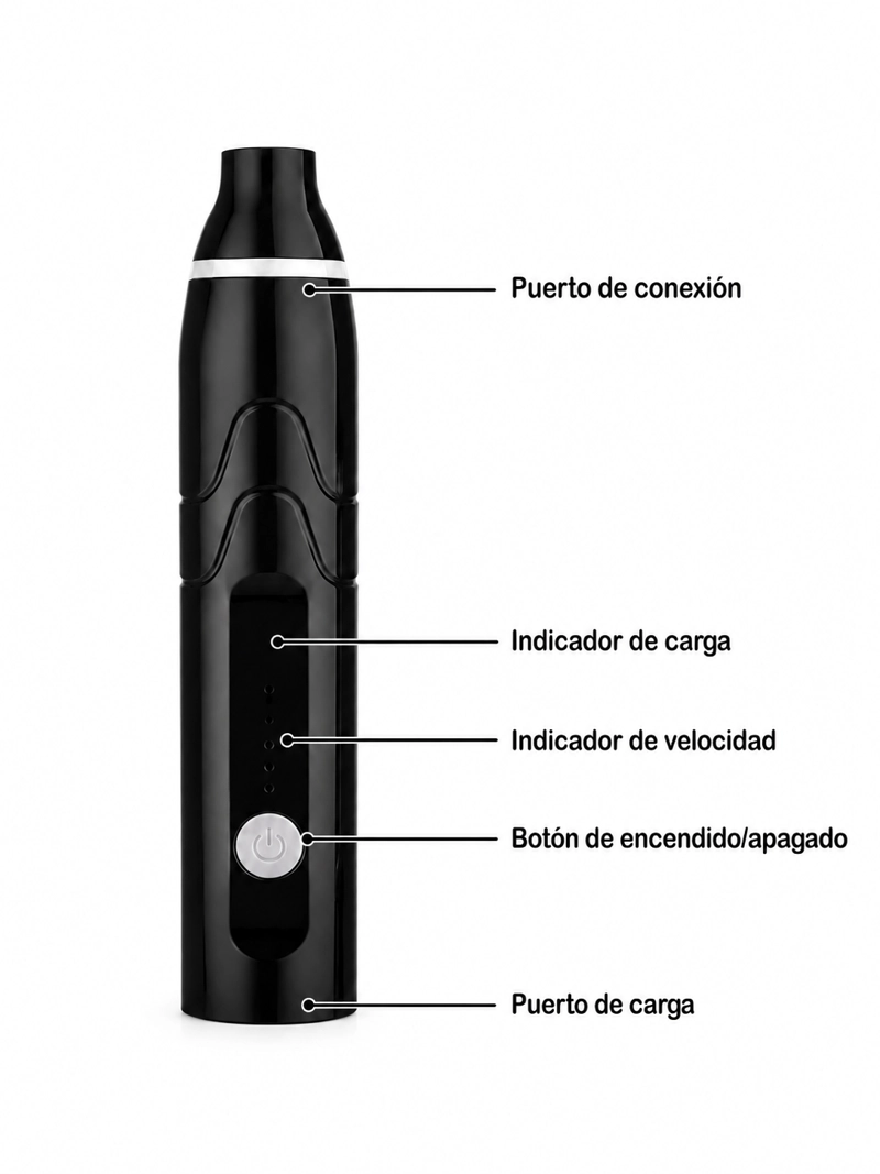ESPUMADOR BATIDOR DE MANO RECARGABLE 3 VELOCIDADES CON DOBLE CABEZAL PARA CAFE , MATCHA Y PROTEINAS - 8