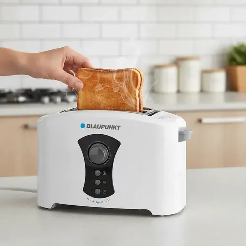 TOSTADORA ELE CTRICO DE PAN BLAUPUNKT MODELO DIAMOND  BLANCA - 2