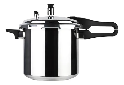 OLLA A PRESION 6 L CROMADA MARMICOC TRIPLE FONDO 5 SEGURIDAD - 1