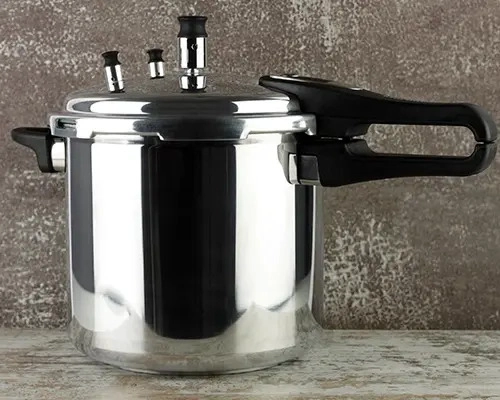 OLLA A PRESION 6 L CROMADA MARMICOC TRIPLE FONDO 5 SEGURIDAD - 3