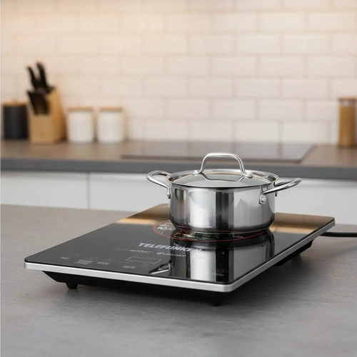 COCINILLA DE INDUCCION DIGITAL 10 NIVELES TELEFUNKEN 2100W NEGRO - 3