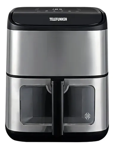 FREIDORA DE AIRE 9 L 1800W DIGITAL TELEFUNKEN EASYFRYER 9000 NEGRO PLATEADO - 2