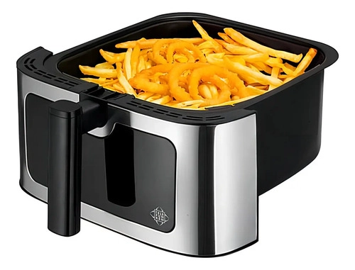 FREIDORA DE AIRE 9 L 1800W DIGITAL TELEFUNKEN EASYFRYER 9000 NEGRO PLATEADO - 5