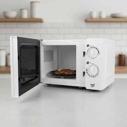 MICROONDAS 20L CON TIMER Y PLATO GIRATORIO TELEFUNKEN TFK20A - 4