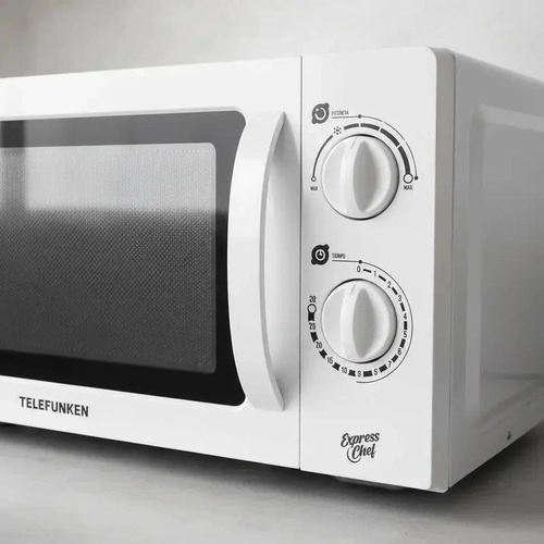 MICROONDAS 20L CON TIMER Y PLATO GIRATORIO TELEFUNKEN TFK20A - 8