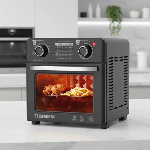 HORNO FREIDORA DE AIRE 12 L CON VENTANA TRANSPARENTE TELEFUNKEN AEROFRYER 120 - 1