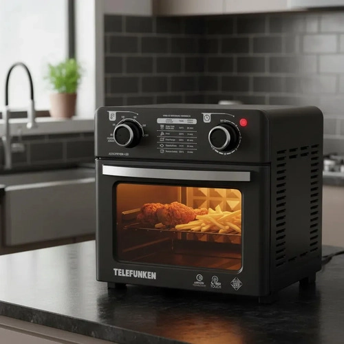 HORNO FREIDORA DE AIRE 12 L CON VENTANA TRANSPARENTE TELEFUNKEN AEROFRYER 120 - 2