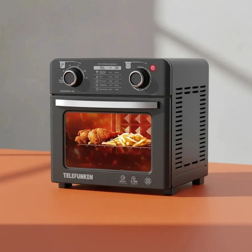 HORNO FREIDORA DE AIRE 12 L CON VENTANA TRANSPARENTE TELEFUNKEN AEROFRYER 120 - 6