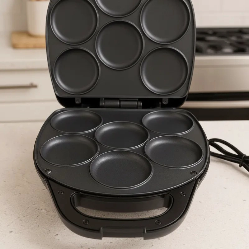 TOSTADOR MULTIUSO ANTIADHERENTE ACKILISS PARA AREPAS/PANQUEQUES 6 UNIDADES - 2
