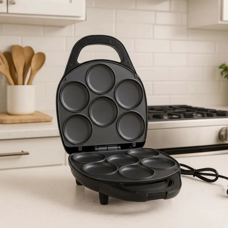 TOSTADOR MULTIUSO ANTIADHERENTE ACKILISS PARA AREPAS/PANQUEQUES 6 UNIDADES - 5