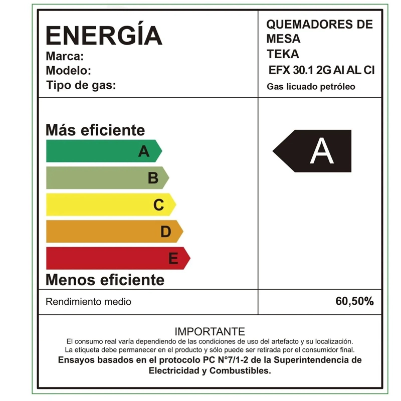 COCINA A GAS VIDRIO TEMPLADO NEGRO NEW LINE 1 PLATO PORTATIL - 15