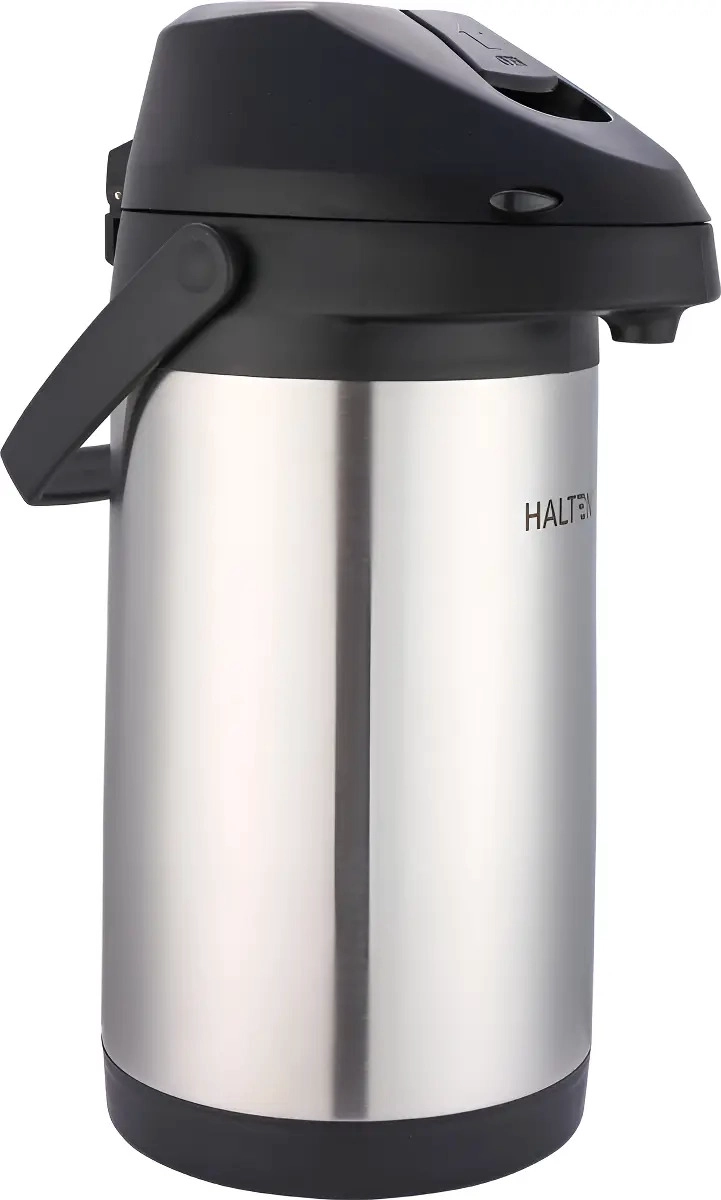 TERMO ACERO INOXIDABLE PLATEADO HALTEN SIFON 4L - 3