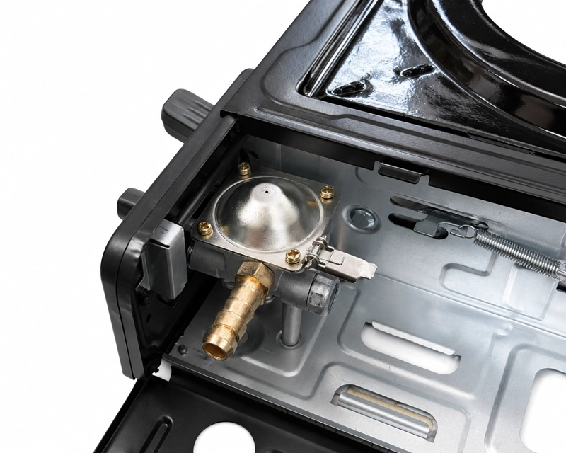 COCINA PORTATIL A GAS DE CARTUCHO 1 QUEMADOR CON MALETIN PARA CAMPING - 5