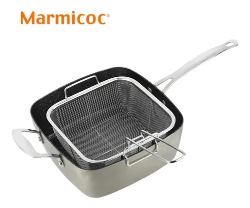 SARTE N OLLA MULTIUSOS 24 CM 4 L MARMICOC CHAMPAGNE - 5