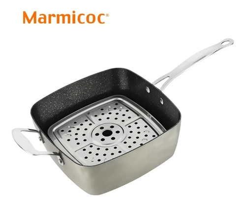 SARTE N OLLA MULTIUSOS 24 CM 4 L MARMICOC CHAMPAGNE - 7
