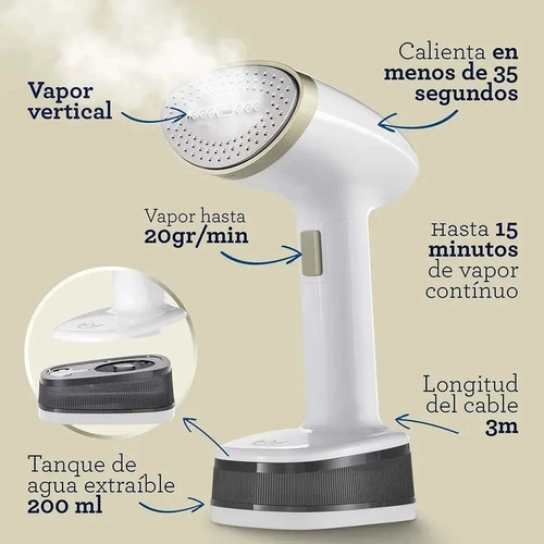 PLANCHA VAPORIZADOR PLEGABLE OSTER, VAPOR CONTINUO - 5