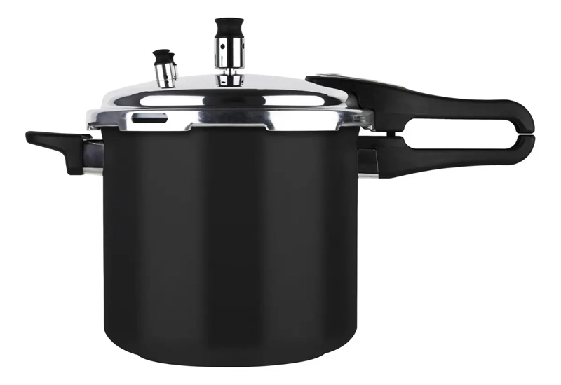OLLA A PRESION 6 L MARMICOC FAST NEGRO ALUMINIO - 1